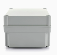 Boîtier de jonction étanche IP67 en plastique ABS, boîtier électrique extérieur résistant aux intempéries, peint, avec couvercle à vis