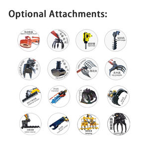 Harga Mesin Excavator Grapple <span class=keywords><strong>Loader</strong></span> yang Kuat untuk Kehutanan & Tebu - Product Image 5