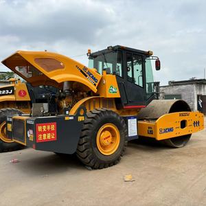 Compacteur routier jaune pour moteur diesel monocylindre statique XS223J 315KW, équipement de construction - Product Image 3
