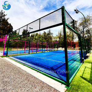 Pista de Pádel en Oferta, Césped Artificial de Alta Calidad para Interiores/Exteriores, Hermosa Pista Panorámica, Fabricante de Pistas de Pádel - Product Image 4