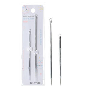 Aiguilles pour l'acné Lmltop, lot de 2, acier inoxydable, pointe fine, pour le traitement de l'acné du visage - Product Image 4