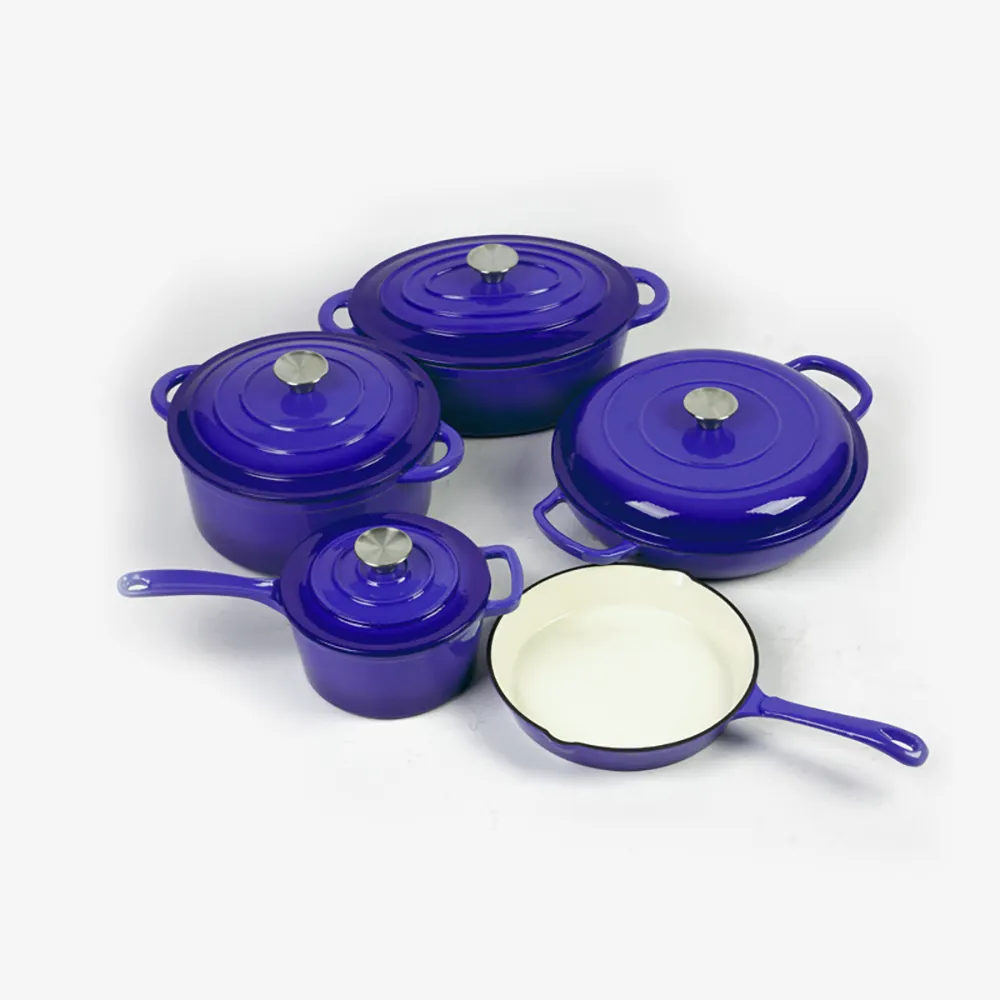 Superior quality kitchenware non stick aluminum marble coating cookware casserole set