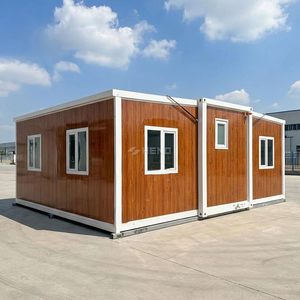 <span class=keywords><strong>Maison</strong></span> préfabriquée extensible de luxe en conteneur 20 pieds/40 pieds, 2 chambres, mobile et portable, pour l'Australie - Product Image 1