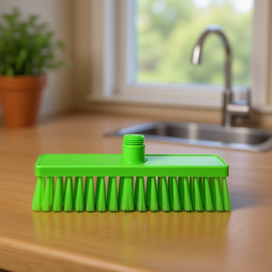 Spazzola per Pulizia di Grado Alimentare Verde 28 Cm con Setole Medie per Uso in Cucina - Product Image 3