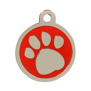 Placas <span class=keywords><strong>de</strong></span> Identificación para Perros <span class=keywords><strong>de</strong></span> Acero Inoxidable con Esmalte, Color Personalizado, Patrón <span class=keywords><strong>de</strong></span> Hueso, Pata, Disco, Corazón, Grabado, Placas <span class=keywords><strong>de</strong></span> Identificación para Perros en Blanco, Resistentes al Óxido y al Deslustre - Product Image 3