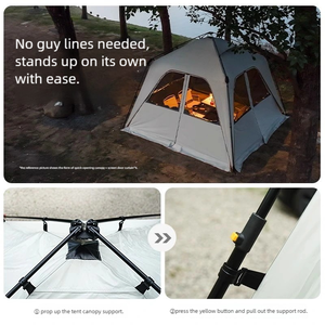 Toldo Lateral para Auto YX-A3-27, Apertura Rápida, Protección Solar Instantánea, Toldo para Camping y Exteriores - Product Image 3