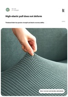 Housse de canapé universelle élastique épaissie tout compris pour toutes les saisons, housse de coussin domestique pour salon, vente en gros immédiate