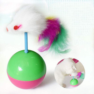 แก้วทัมเบลอร์ของเล่นฝึกแมวขนแมวไอคิว - Product Image 5