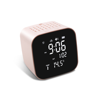 Horloge numérique d'aromathérapie pour la décoration de la maison, avec affichage de la température, diffuseur d'huiles essentielles, parfums apaisants, horloge de bureau, horloge de table