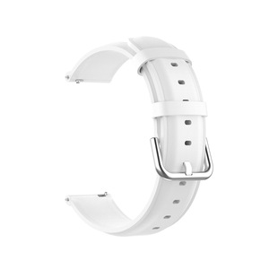 Bracelet de montre en cuir véritable 20 mm 22 mm, bracelet de remplacement classique pour montres intelligentes Samsung, pour Garmin Vivoactive 6 5 Forerunner245 - Product Image 5