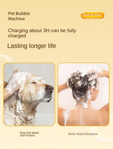 Mousse de bain pour chien, flacon de dilution pour bain de chat, machine à bulles de souris violente, <span class=keywords><strong>gel</strong></span> <span class=keywords><strong>douche</strong></span> pour animaux de compagnie toutes saisons, machine à mousse - Product Image 6