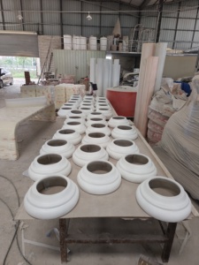 Durable and <strong>Lightweight</strong> Fiberglass <strong>Decorative</strong> Pillars <strong>Column</strong> for Outdoor Use - Product Image 6