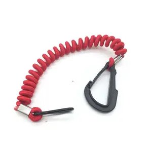 Kabel Lanyard Pengganti Stop Kontak Pengaman Mesin Perahu untuk Mercury Mercruiser Pengganti 8M0092849 15920T54 15920A54 15920Q54