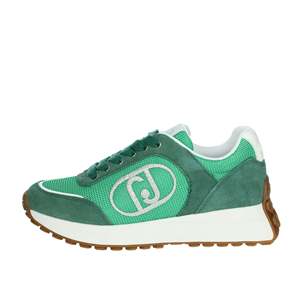 Sneakers da Donna Liu Jo Lolo 17 in Tela Verde, Scarpe Trendy - Product Image 1