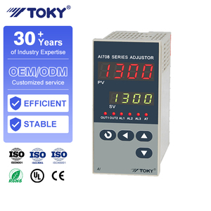 TC RTD 4-20mA вход SSR релейный выход двойной <span class=keywords><strong>PID</strong></span> алгоритм электронный регулятор температуры - Product Image 1