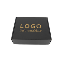 Boîtes d'emballage personnalisées de luxe en carton noir avec logo imprimé pour charcuterie, livraison de nourriture, chaussures, papier