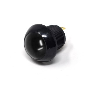Botón pulsador momentáneo normalmente cerrado P9 para interruptor de manillar Jetprime (Negro) - Product Image 1