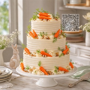 Mini carottes réalistes en mousse pour la fabrication de couronnes de Pâques, décoration de plateaux à étages de style campagnard printanier, <span class=keywords><strong>l</strong></span>égumes artificiels, fournitures d'artisanat - Product Image 5