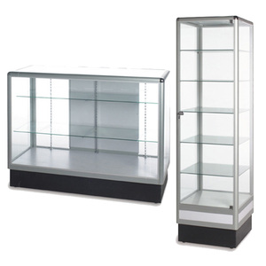 Toàn bộ tầm nhìn hiển thị kính trưng bày tủ trưng bày cửa hàng bán lẻ trưng bày tủ kính cường lực - Product Image 1