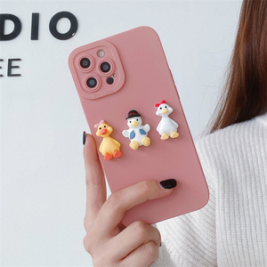 Funda de teléfono móvil de goma de silicona esmerilada para <span class=keywords><strong>Xiaomi</strong></span> <span class=keywords><strong>11</strong></span> <span class=keywords><strong>Lite</strong></span> 5G <span class=keywords><strong>NE</strong></span>, funda de dibujos animados 3D - Product Image 2