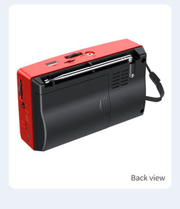 Multi Band FM AM SW Radio Portable Factory BT Speaker with <b>Flashlight</b> 1000mAh <b>Rechargeable</b> Automatic Elderly Outdoor Radio - Product Image 2