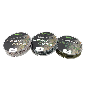 35lb 7m bện dây leadcore Cá Chép Cá dòng <span class=keywords><strong>3</strong></span> màu chìm dòng cho hồ & sông cá chép câu cá giải quyết - Product Image 5