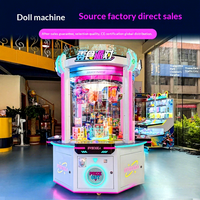 Machine à griffes métallique pour snacks et jouets en peluche/poupées - Griffeur polyvalent simple/double/quatre joueurs