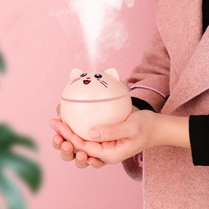 300ml Humidificateur Humidificateur De <span class=keywords><strong>Chat</strong></span> Coloré Veilleuses Ultrasonique Brume Pulvérisateur Cadeau Créatif <span class=keywords><strong>Diffuseur</strong></span> D'arome D'humidificateur de Brume Fraîche - Product Image 2