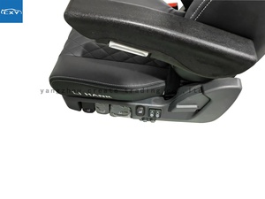 מכירות מפעל יוקרה פנאומטי מושב נהג משאית כבדה עם 3 נקודות בטיחות-חגורה - Product Image 5