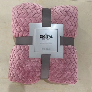 Coperta in pile di corallo Super morbida Double face per il nuovo nato carino Design personalizzato a <span class=keywords><strong>stella</strong></span> spessa in pile <span class=keywords><strong>polare</strong></span> di flanella solido gioioso - Product Image 1