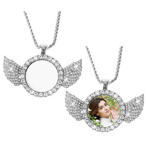 Kalung Sublimasi Kustom, Kalung Kosong untuk Transfer Panas dengan Gambar untuk Kerajinan DIY, Hadiah Hari Valentine dan Ulang Tahun - Product Image 4