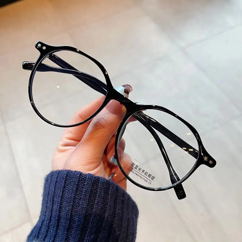 Best Selling Custom Anti Blue Light Round TR90 Optical frame for glasses new 2022 glass frame eye for women