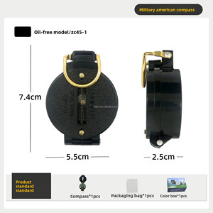 Bussola Digitale Portatile <span class=keywords><strong>Nera</strong></span> Mini Flip 2026 per Campeggio e Avventura con Display e Modalità di Trasporto Tascabile - Vendita all'Ingrosso - Product Image 6