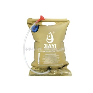 Échantillon Gratuit - Sac de Douche Portable Pliable Marron Tendance 10L pour Voyage ou Camping - Vente Chaude - Product Image 5