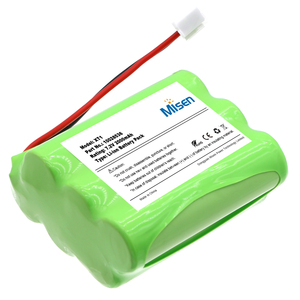Misen XT1 12000 XT2 12025 Plus 12045 Lupusec Reemplazo 7,2 V 2000mAh Ni-MH Paquete de batería para sistema de alarma Notstrom LUPUS - Product Image 1