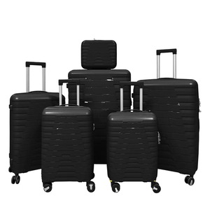 <span class=keywords><strong>2025</strong></span> chang Cheng đầy màu sắc <span class=keywords><strong>PP</strong></span> Vali Trọng lượng nhẹ du lịch Bộ hành lý <span class=keywords><strong>PP</strong></span> vỏ cứng với sắt Xe đẩy vali đặt - Product Image 3