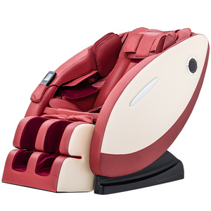 <b>Zero</b> <b>Gravity</b> Full Body Massage <b>Chair</b> Railless Multi Point Massage One Piece No Installation Required Red - Product Image 5