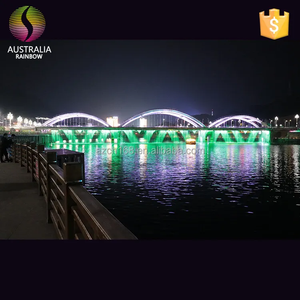 Cortina de Agua Digital Decorativa Jianhe de 200m para Exteriores, Fuente de Agua DMX 512 para Decoración de Ríos - Product Image 2