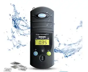 HACH DR300 PCII Pocket Portable Colorimeter Residual Chlorine Total Chlorine Chlorine Dioxide Water Quality Detector Package