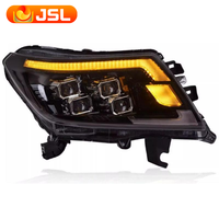 Feux de voiture pour Nissan Navara Phare Projecteur Lentille 2015-2021 NP300 Signal Dynamique Frontier Phare LED Phares Drl Auto