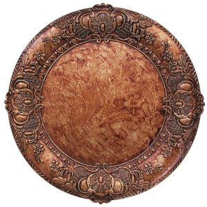 Plaques de chargeur martelées de forme ronde personnalisées pour service de vaisselle d'hôtel et mariages - Product Image 6
