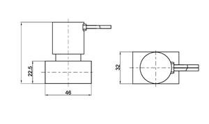 Válvula Solenoide <span class=keywords><strong>Biestable</strong></span> de Estructura Compacta de Latón y Aluminio Directa de Fábrica, Válvula Solenoide de Bobina Auto-sostenible para Aire y Agua - Product Image 2
