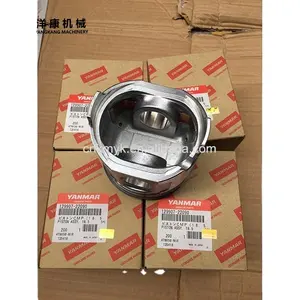 Excavator 3tnv88 129508-22950 129005-22500 For Yanmar Diesel 129005-22080 129005-22081 Kit Ring Machinery Parts Engine Piston