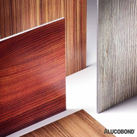 Panneau composite en aluminium design moderne pour façade de mur rideau Panneaux de plafond de qualité bâtiment finition miroir antistatique ignifuge
