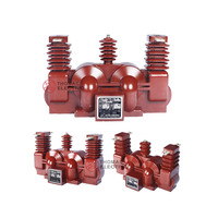 Transformateur combiné d'instrumentation de classe 0.5S pour mesure de sous-station 10kV ZWJ-12 630/5A 10000/sqrt3/100/sqrt3V