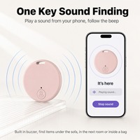 Localizador Inteligente de Doble Sistema, Dispositivo Antipérdida Compatible con IOS y Android, Etiqueta Inalámbrica Mini, Rastreador Global para Mascotas, AirTag GPS