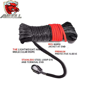 Ambull Factory Haute qualité <span class=keywords><strong>4x4</strong></span> Off- Road Recovery 10000lbs Corde de <span class=keywords><strong>treuil</strong></span> synthétique pour Atv/utv/suv/4wd avec crochet - Product Image 3