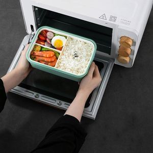 Kids Rectangular Lunch <b>Boxes</b> Microwave Heating Fruit <b>Storage</b> Containers for Students and Workers - Product Image 5