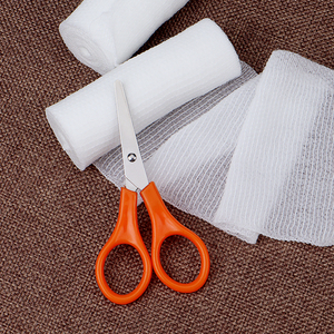 Nhà Máy Bán Buôn Du Lịch Có Kích Thước Xách Tay Nhỏ Nhỏ Thép Không Gỉ Băng Kéo Với Tay Cầm Màu Cam - Product Image 4