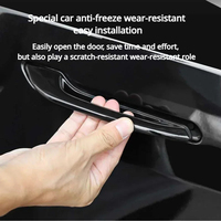 Poignée de Porte Antigel pour Voiture pour Tesla Model Y/3/3+ Highland 2024 Cache Poignée de Porte Anti-Givre Pièces de Modification Automobile